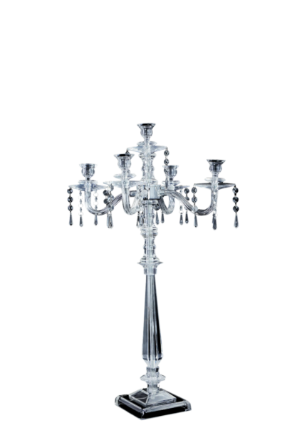Kryształowy kandelabry