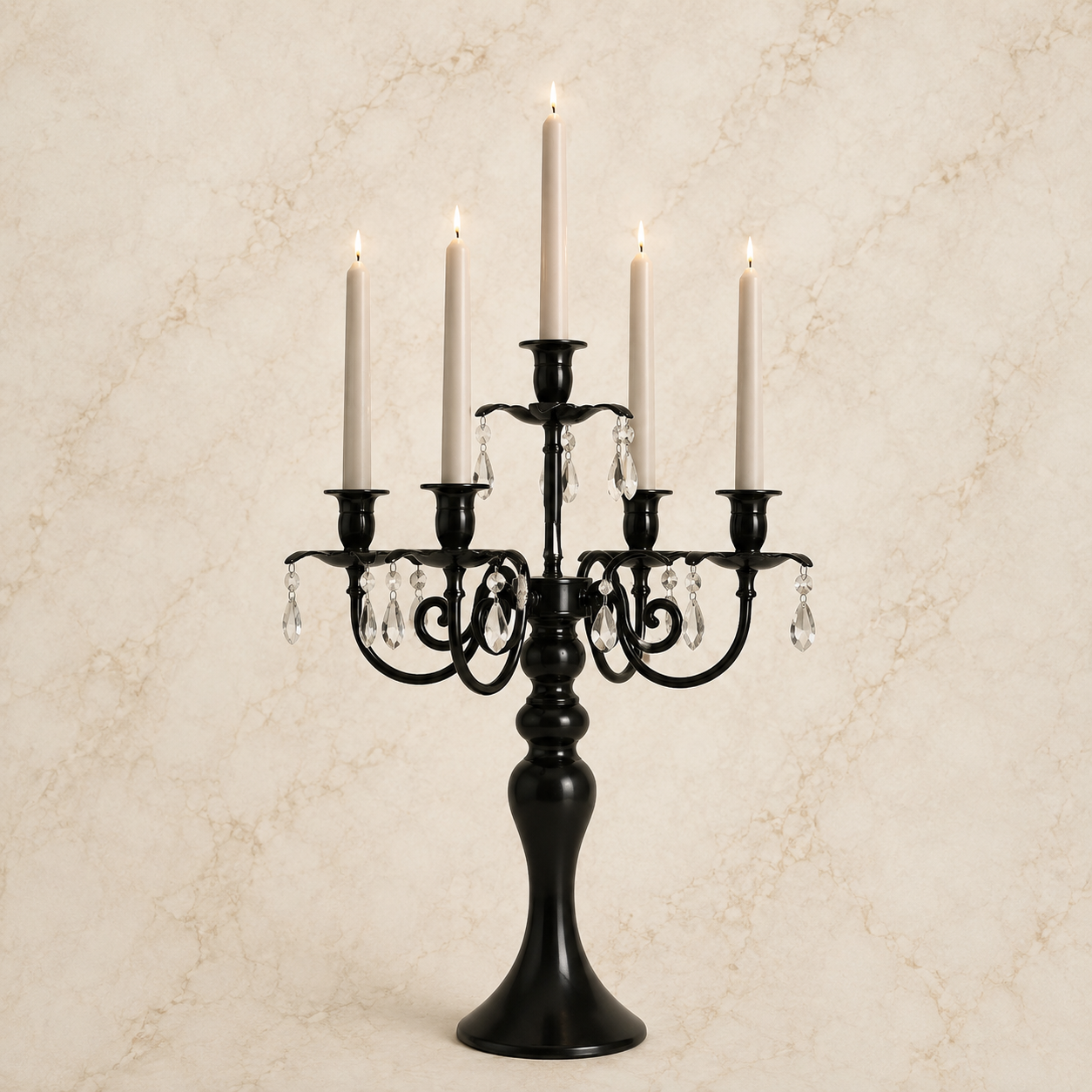 Kandelabr Lumière Black