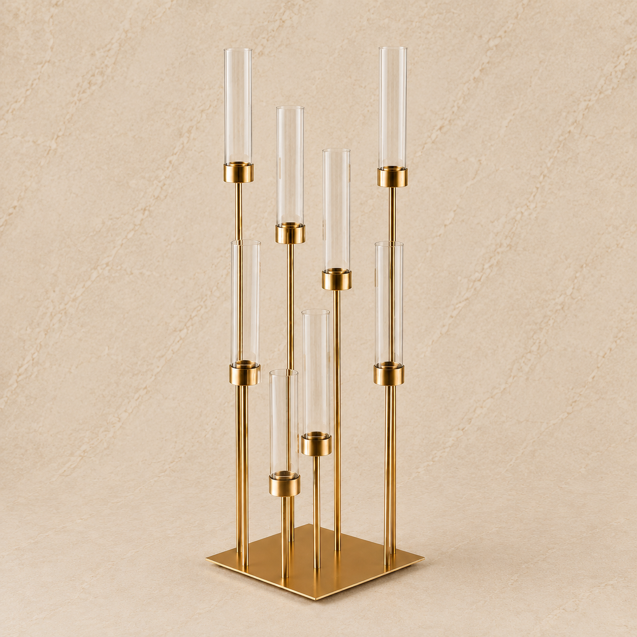Kandelabr Clasic Gold 8-ramienny
